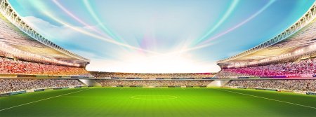 Стадион футбол вектор