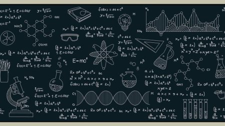 Математические формулы фон