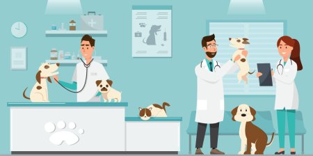 Ветеринария иллюстрации