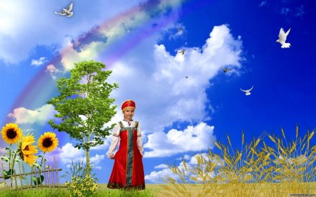 Патриотический фон