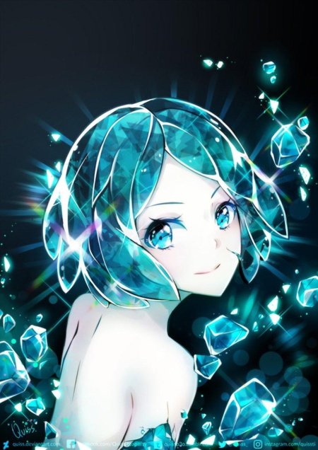 Фосфофиллит аниме