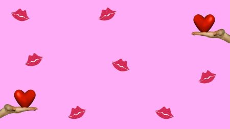 Сердечки поцелуйчики