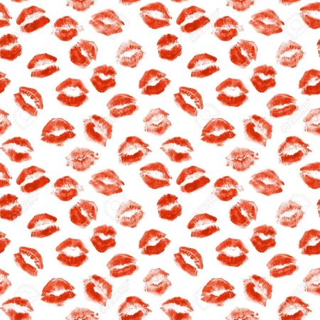 Много поцелуев фон