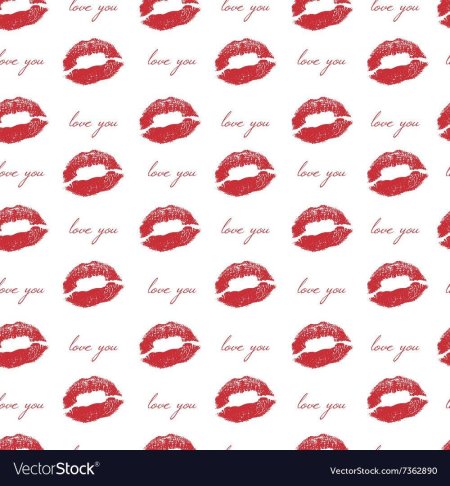 Фон поцелуи на бумаге