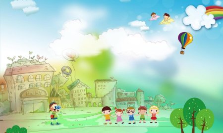 Детский фон