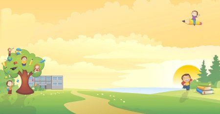 Детский фон