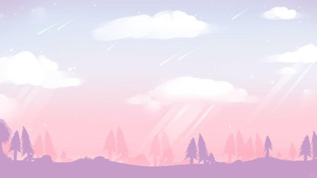 Пейзаж в пастельных тонах