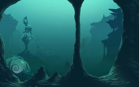 Подводная пещера фэнтези