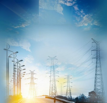 Электричество фон