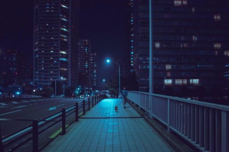 Город ночью