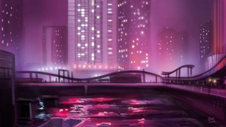 Аниме улица для гача лайф ночь