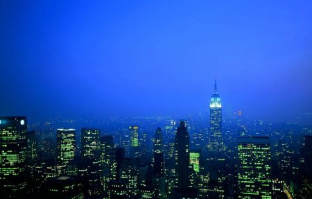 Город ночью