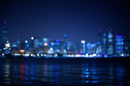 Ночной город фон