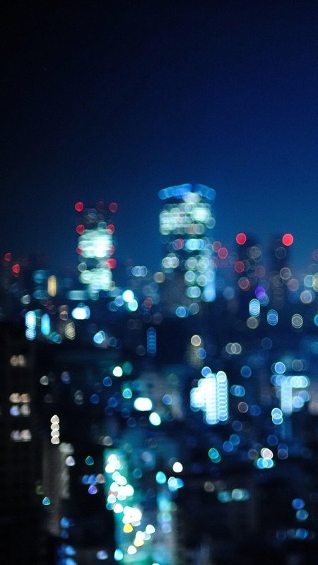 Размытый город