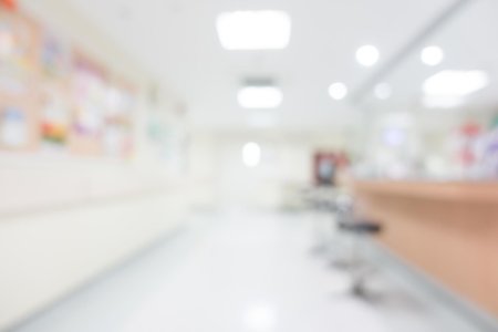 Фон клиники размытый