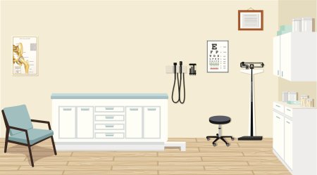 Кабинет врача мультяшный