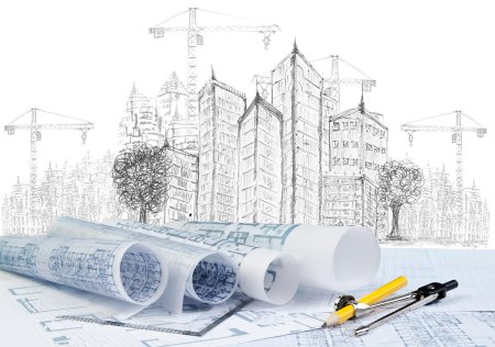 Строительный фон