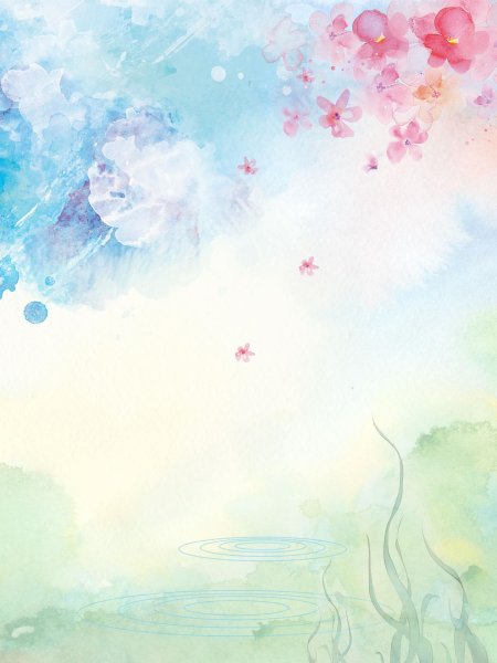 Фон акварель