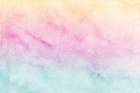 Акварельный фон розово голубой
