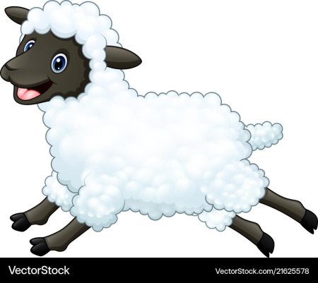 Барашек мультяшный