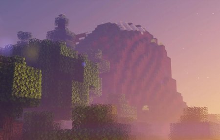 Майнкрафт пейзаж