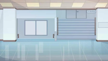 Коридор школы гача лайф