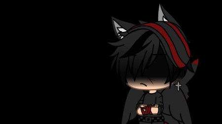 Чёрный фон гача лайф