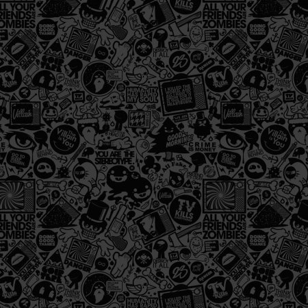 Черные обои