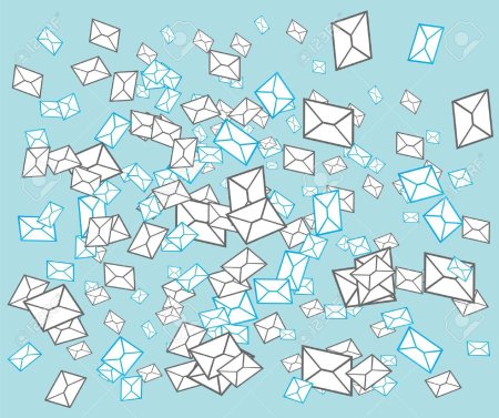 Паттерн на конверте