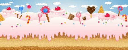 Фон сладости