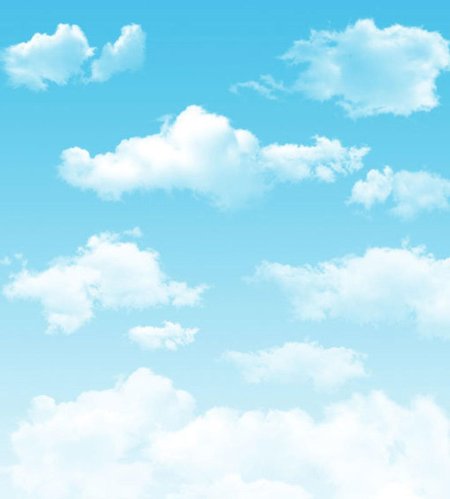 Фон облачка