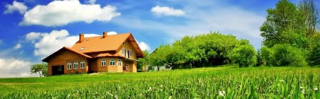 Рекламный баннер строительство домов