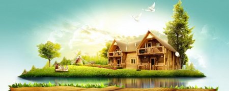 Коттедж баннер