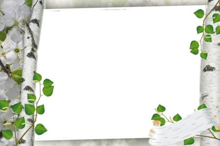 Весенняя рамка