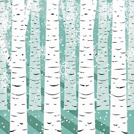 Березовый лес