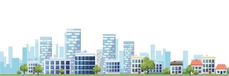 Город на белом фоне