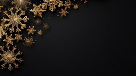 Black Gold background