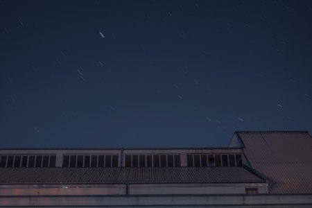 Крыша ночью