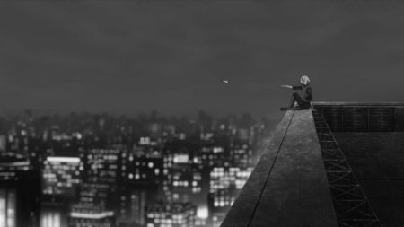 Токийский гуль на крыше