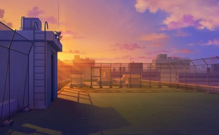 Фон крыши для гача