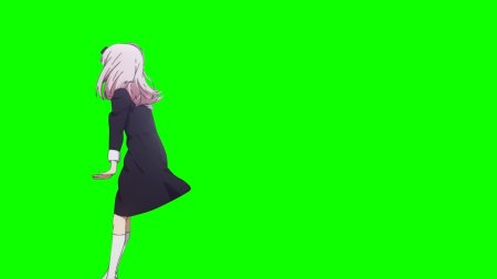 Fujiwara Chika танец Green Screen