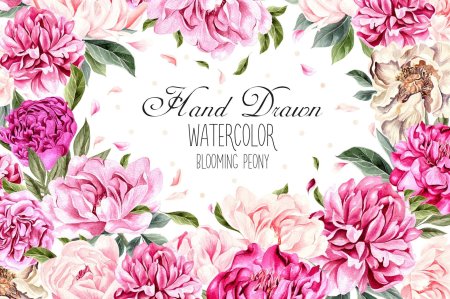 Акварельные цветы