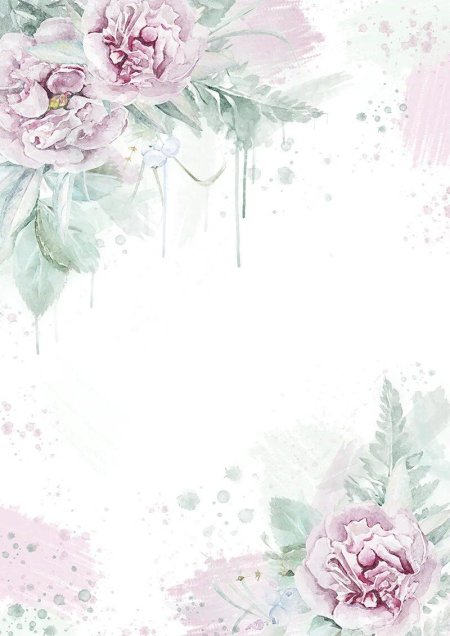 Акварельный фон для пригласительных