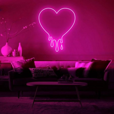 Неоновые декорации для комнаты