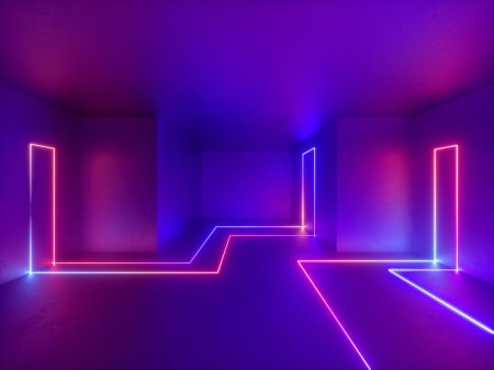 Неоновая визуализация