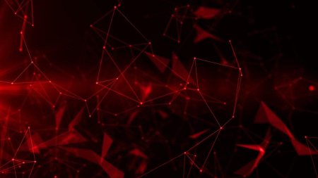 Красная абстракция