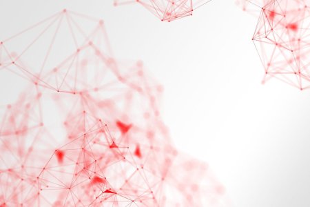 Красная абстракция