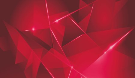 Красная абстракция