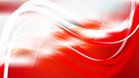 Красно белая абстракция