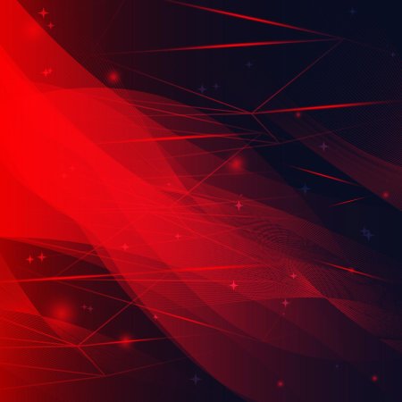 Красная абстракция